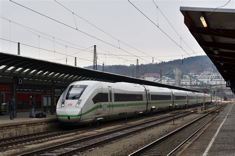 412 024 der durch seinen grünen Streifen auffällt war am 19 Januar