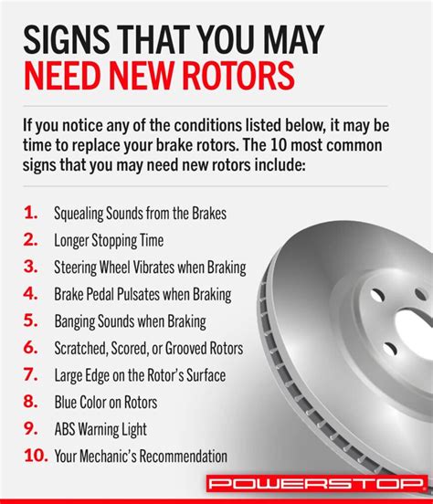 How To Tell If You Need New Brake Rotors Powerstop Brakes