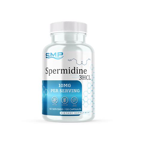 Private Label Spermidine Supplement 10mg Per Serving Smp Nutra