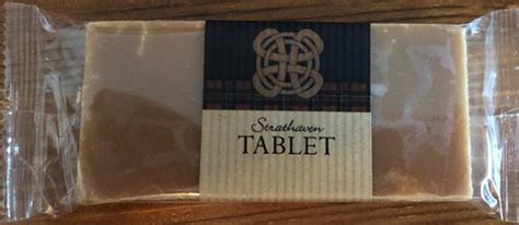 Strathaven Tablet 120g Bar Moffat Toffee Shop