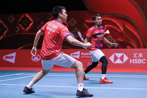 Hendra Ahsan Lolos Semifinal World Tour Finals Fajar Rian Masih