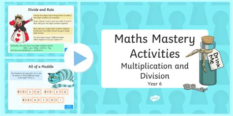 Maths Mastery Activities Year 6 Multiplication And Division Powerpoint Hot Sex Picture