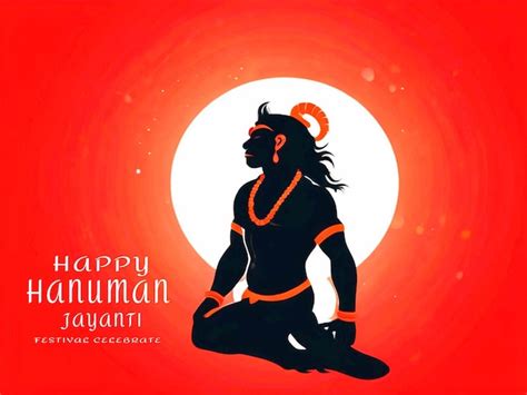 Bonne F Te De Hanuman Jayanti C L Bration De La Naissance Du Seigneur