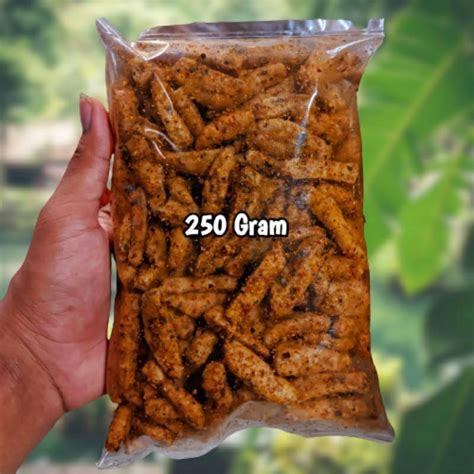 Jual Basreng Pedas Daun Jeruk Original Balado 250 Gram Shopee