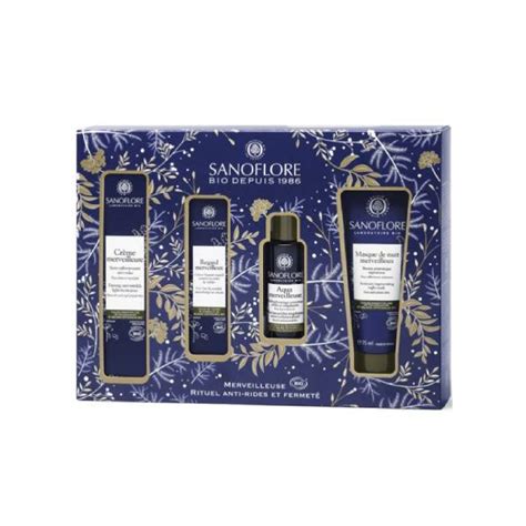 Sanoflore Merveilleuse Coffret Rituel Anti Rides Et Fermet