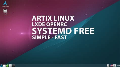 Artix LXDE OpenRC Edition Review Indonesia Artix Linux Arch Linux