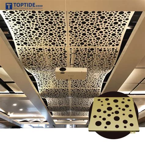 Modern Laser Cut Perforated Aluminum Curtain Wall Panel For Building