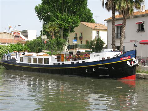 The Hotel Barge Anjodi Canal Du Midi South Of France France