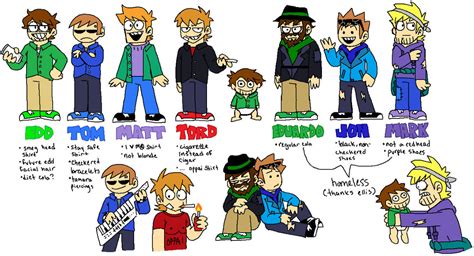 D Side Eddsworld Cast By Amytheshark202 On Deviantart