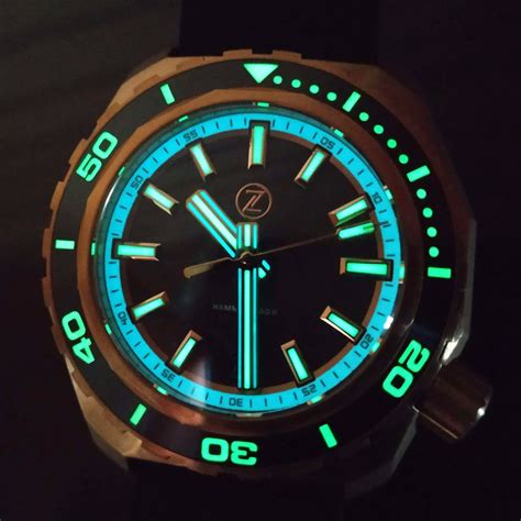 Zelos Hammerhead 2 1000m Bronze Forged Carbon Limited Edition The