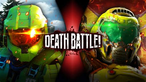 Master Chief Vs Doom Slayer 2 Remake By Eternalashen On Deviantart