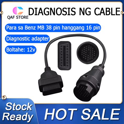 For Benz Mb Pin To Pin Obd Obd Ii Diagnostic Adapter For