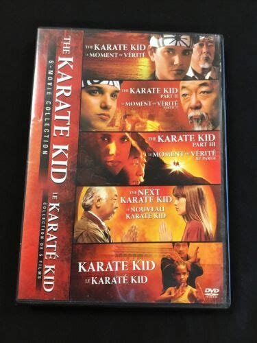 The Karate Kid 5 Movie Collection Dvd Set 1 2 3 Next And The 2010