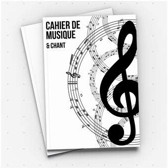 Cahier De Musique Et Chant Cahier Solf Ge Pages Format A X