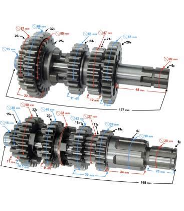 Převodovka pro Mikilon MZK 250cc Ctyrkolky ATV cz