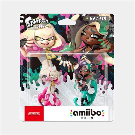 スプラトゥーン2 Amiibo アミーボ ヒメ＆イイダセット Blog Knak Jp