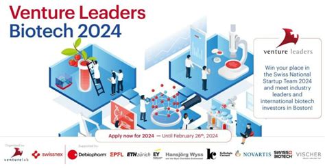 Venture Leaders Biotech Program 2024 for Swiss-based Biotech Startups ...