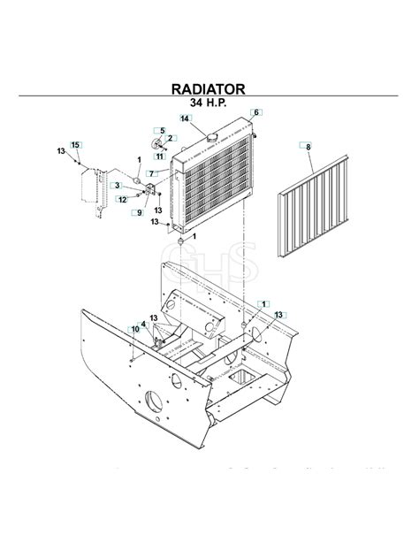 Husqvarna Bz6134 D Cooling System 2 GHS