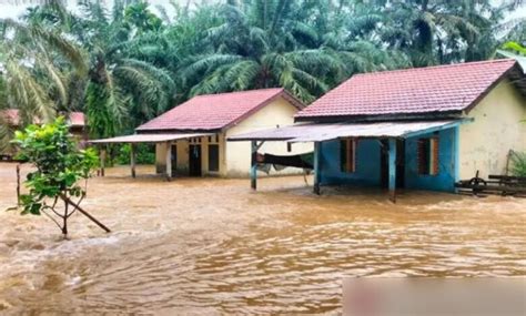 Dua Kecamatan Di Aceh Singkil Terendam Banjir Setinggi Dua Meter