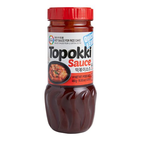 Surasang Topokki Rice Cake Hot Sauce World Market
