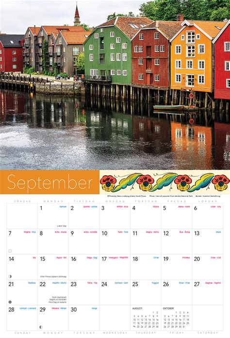 Splendor of Norway 2025 Calendar
