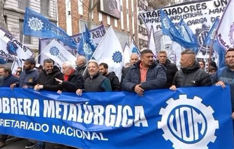 La UOM anunció paros en todas las plantas siderúrgicas ante el fracaso