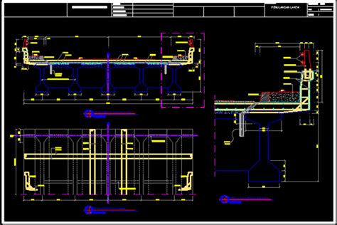 Detail Gambar Rencana Jembatan Dwg Koleksi Nomer 11