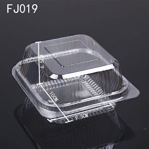 Pcs Plastic Clamshell Clear Food Container Clamshell Pastry Container