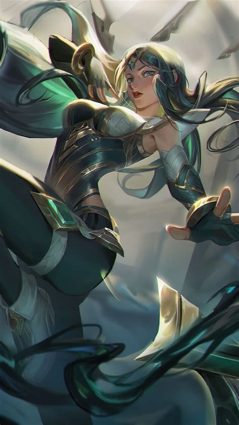 Sentinel Irelia Lol Art 4k 3561i Wallpaper Pc Desktop