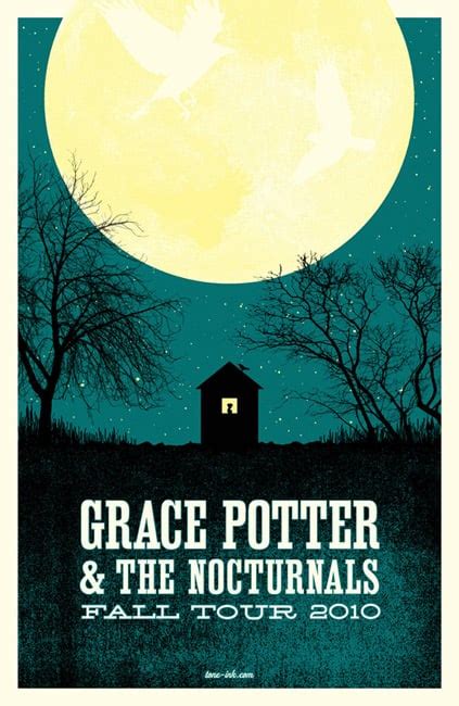 Tone Ink :: Rock Posters & Art Prints — Grace Potter & The Nocturnals ...