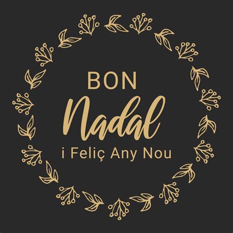 Bon Nadal, christmas different language 13947286 Vector Art at Vecteezy