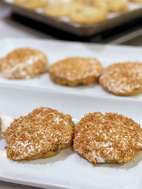 Toasted Coconut Marshmallow Chocolate Chip Cookies Cooking With Chef