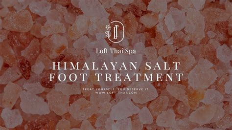 Revitalize Your Feet With Himalayan Salt Foot Treatment YouTube