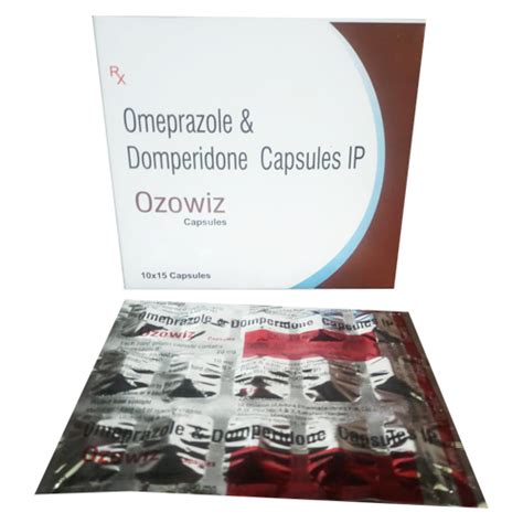 Omeprazole Mg Domperidone Mg Ip Capsules Adura Pharmaceuticals P