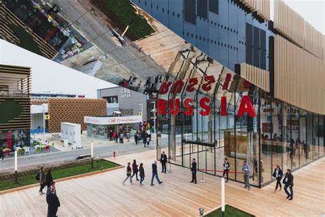 Russia Pavilion at Expo 2015 in Milan, Italy Editorial Stock Photo ...