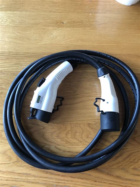 Type 1 To Type 2 Charging Cable 5m 32a Speak Ev Electric Car Forums