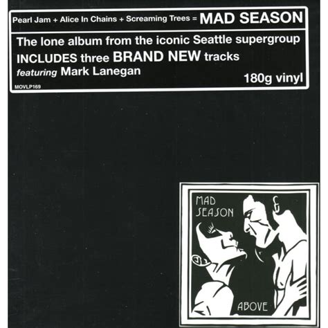 Mad Season Above Vinilo 2lp Audiophile 180g Musicland Chile