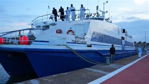 Ferry service between Kankesanthurai in Sri Lanka & Nagapattinam in Tamil Nadu to resume this month