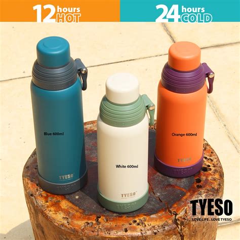 Tyeso Tumbler With Lid Boot Vacuum Insulated Stainless Steel Thermos