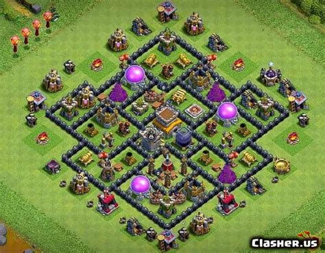 [Town Hall 8] TH8 Farm/Trophy base #218 [With Link] [5-2021] - Farming ...