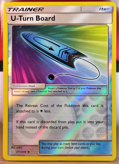 U Turn Board Reverse Holo 211 Prices Pokemon Unified Minds