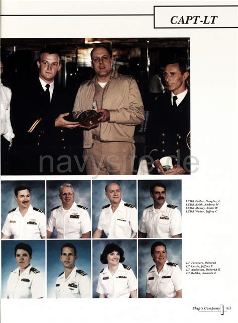 USS Forrestal (AVT 59) Decommissioning Cruise Book 1992-93 - Officers