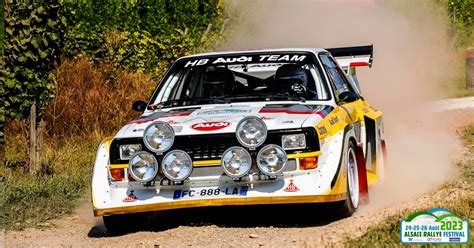 Ne manquez pas l Alsace Rallye Festival 2023 à Molsheim