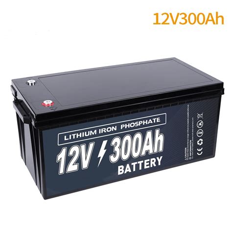 RisunPower RP12300LR 12 8V 300Ah 3840Wh LiFePO4 Lithium Battery Replace