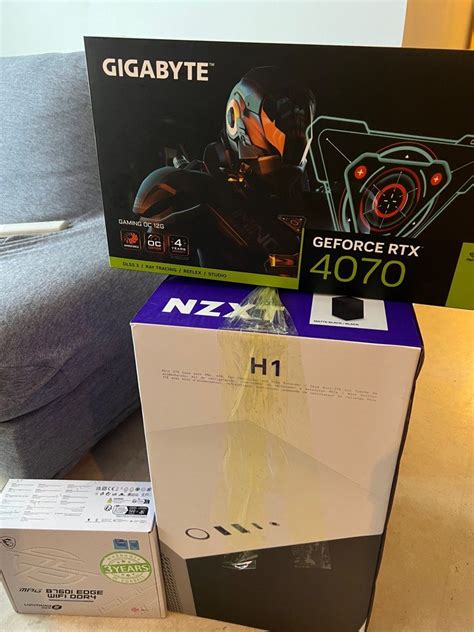 Lowering Price Itx Gaming Pc Nzxt H V Black Color Rtx