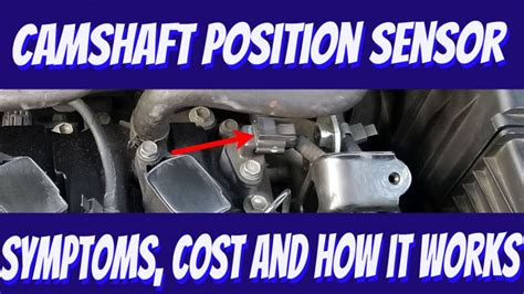 Camshaft Position Sensor Replacement Cost Symptoms And How It Works Youtube