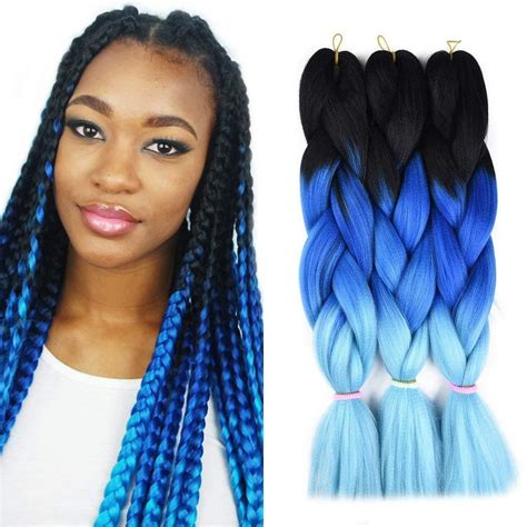 Wholesale Hot Selling Yaki Jumbo Ombre Braiding 100g African Braids Hair Manufacturer 24 Inch