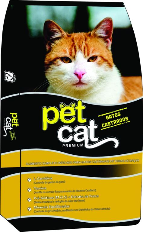 Pet Cat Castrados Rações Primor