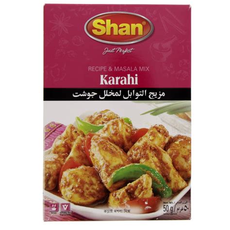 Shan Karahi Masala Mix 50g X 1 Pc My247Mart 1ST HALAL STORE WORLDWIDE