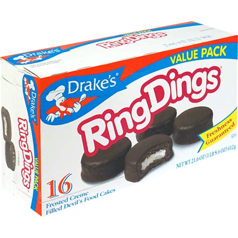 Drakes Ring Dings, Value Pack | Doughnuts, Pies & Snack Cakes | Foodtown